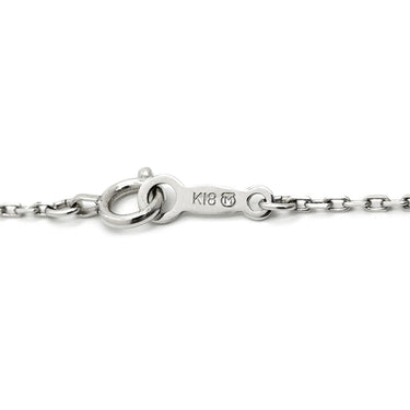 ミキモト MIKIMOTO パール ダイヤ ペンダント グレー×ホワイトゴールド K18WG パール ダイヤモンド ネックレス MIKIMOTO 真珠 1粒 Au750 WG