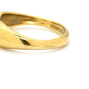 ティファニー Tiffany & Co ダブル ティアドロップ イエローゴールド K18YG ダイヤモンド リング 指輪 T＆Co. 18K AU750 YG 7.5号