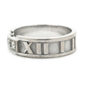 ティファニー Tiffany & Co アトラス 3Pダイヤ ホワイゴールド K18WG ダイヤモンド リング 指輪 T&Co. 18K 750 WG 3石 ダイヤモンド 10号