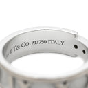 ティファニー Tiffany & Co アトラス 3Pダイヤ ホワイゴールド K18WG ダイヤモンド リング 指輪 T&Co. 18K 750 WG 3石 ダイヤモンド 10号