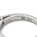 ブルガリ BVLGARI グリフ ダイヤリング プラチナシルバー Pt950 ダイヤモンド リング 指輪 プラチナ Pt950 立爪 1粒 1石 9号
