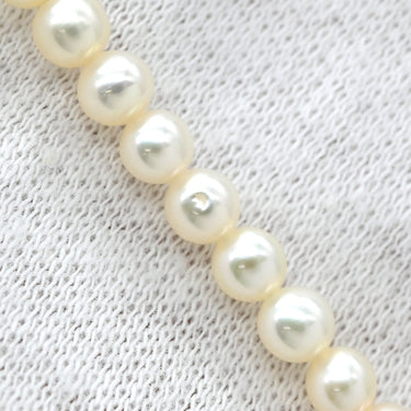 タサキ TASAKI パール 七宝 デザインネックレス ブルー×パールホワイト×イエローゴールド K18YG パール 七宝 ネックレス TASAKI 750 18K YG 真珠