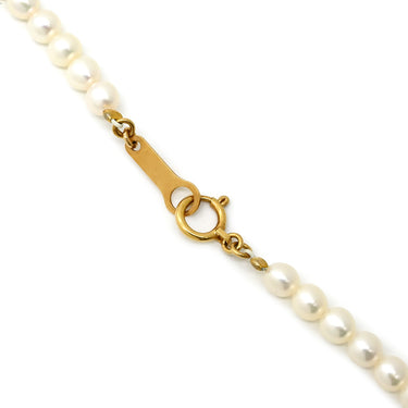タサキ TASAKI パール 七宝 デザインネックレス ブルー×パールホワイト×イエローゴールド K18YG パール 七宝 ネックレス TASAKI 750 18K YG 真珠
