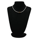 タサキ TASAKI パール 七宝 デザインネックレス ブルー×パールホワイト×イエローゴールド K18YG パール 七宝 ネックレス TASAKI 750 18K YG 真珠