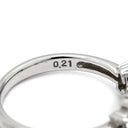 タサキ TASAKI パール ダイヤリング パールホワイト×プラチナシルバー Pt900 パール ダイヤモンド リング 指輪 TASAKI 真珠 1粒 プラチナ900 10号