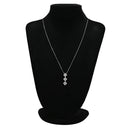 タサキ TASAKI ダイヤ 3連 ホワイトゴールド K18WG ダイヤモンド ペンダントトップ TASAKI Au750 18K WG ネックレストップ スクエア 2WAY