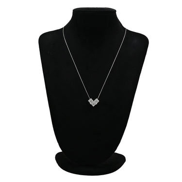 タサキ TASAKI ダイヤ 3連 ホワイトゴールド K18WG ダイヤモンド ペンダントトップ TASAKI Au750 18K WG ネックレストップ スクエア 2WAY