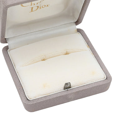 クリスチャン・ディオール Christian Dior CDロゴ ダイヤリング イエローゴールド K18YG ダイヤモンド リング 指輪 Au750 K18 10.5号
