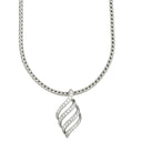 モニッケンダム MONNICKENDAM ダイヤ 0.95ct デザインペンダント ホワイトゴールド K18WG ダイヤモンド ネックレス 750WG 18金 リーフモチーフ