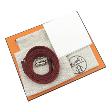 エルメス HERMES エヴリン TPM 16 ロング アマゾン ルージュアッシュ トリヨンクレマンス ショルダーバッグ シルバー金具 赤茶 2025年製