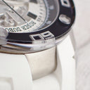 腕時計 ロジェデュブイ ROGER DUBUIS パルジョン マイクロローター クロノグラフ DBPU0004 自動巻き メンズ OH済 スモールセコンド