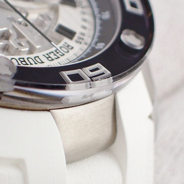腕時計 ロジェデュブイ ROGER DUBUIS パルジョン マイクロローター クロノグラフ DBPU0004 自動巻き メンズ OH済 スモールセコンド