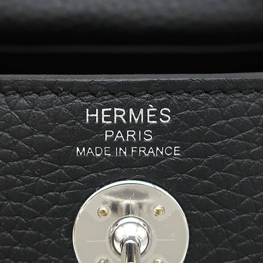 エルメス HERMES リンディ2 ミニ 20 ブラック トリヨンクレマンス ショルダーバッグ シルバー金具 新品 未使用 黒 2026年製
