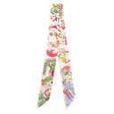 エルメス HERMES ツイリー H064281S ローズナークル×ヴェールアマンド×マルチカラー シルク スカーフ 【アカデミア イピカ/Academia Hippica】