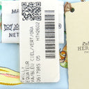 エルメス HERMES ツイリー H061798S ブルーシエル×ヴェール×オレンジ シルク スカーフ 新品 未使用 【Equateur/赤道直下】