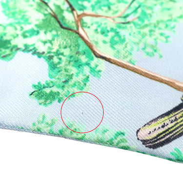 エルメス HERMES ツイリー H061798S ブルーシエル×ヴェール×オレンジ シルク スカーフ 新品 未使用 【Equateur/赤道直下】