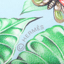 エルメス HERMES ツイリー H061798S ブルーシエル×ヴェール×オレンジ シルク スカーフ 新品 未使用 【Equateur/赤道直下】