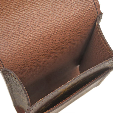 ルイヴィトン LOUIS VUITTON エテュイ シガレット M63024 モノグラム モノグラムキャンバス シガレットケース 茶 タバコ入れ