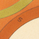 エルメス HERMES カレ90 オレンジ シルク スカーフ 【LES VOITURES A TRANSFORMATION/折り畳み式幌馬車】 ヴィンテージ ソルド品
