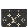 ルイヴィトン LOUIS VUITTON ポルトカルト サーンプル M81022 ブラック×ベージュ モノグラムアンプラント カードケース 名刺入れ