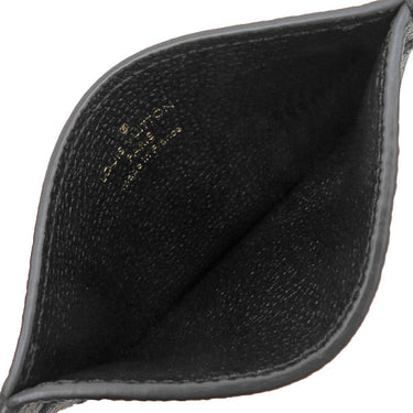 ルイヴィトン LOUIS VUITTON ポルトカルト サーンプル M81022 ブラック×ベージュ モノグラムアンプラント カードケース 名刺入れ