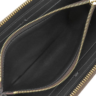 ルイヴィトン LOUIS VUITTON ポルトフォイユ クレマンス M82336 モノグラムリバース レザー モノグラムリバースキャンバス 長財布 ゴールド金具 ラウンドジップ