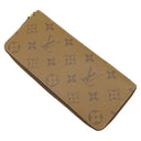 ルイヴィトン LOUIS VUITTON ポルトフォイユ クレマンス M82336 モノグラムリバース レザー モノグラムリバースキャンバス 長財布 ゴールド金具 ラウンドジップ