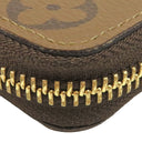 ルイヴィトン LOUIS VUITTON ポルトフォイユ クレマンス M82336 モノグラムリバース レザー モノグラムリバースキャンバス 長財布 ゴールド金具 ラウンドジップ