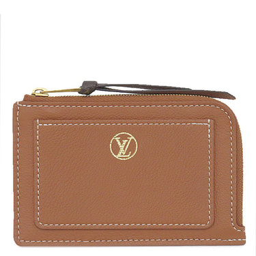 ルイヴィトン LOUIS VUITTON ポルト カルト ロウキー M14551 コニャック カーフ カードケース ヴィンテージ金具 茶 コインケース フラグメントケース