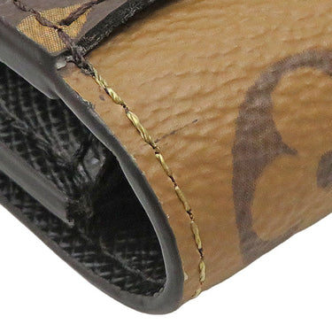 ルイヴィトン LOUIS VUITTON ポルトフォイユ エミリー M82157 モノグラムリバース モノグラムキャンバス モノグラムリバースキャンバス 長財布 ゴールド金具 茶 2つ折り