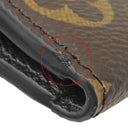 ルイヴィトン LOUIS VUITTON ポルトフォイユ エミリー M82157 モノグラムリバース モノグラムキャンバス モノグラムリバースキャンバス 長財布 ゴールド金具 茶 2つ折り