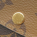 ルイヴィトン LOUIS VUITTON ポルトフォイユ エミリー M82157 モノグラムリバース モノグラムキャンバス モノグラムリバースキャンバス 長財布 ゴールド金具 茶 2つ折り