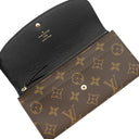 ルイヴィトン LOUIS VUITTON ポルトフォイユ エミリー M82157 モノグラムリバース モノグラムキャンバス モノグラムリバースキャンバス 長財布 ゴールド金具 茶 2つ折り