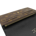 ルイヴィトン LOUIS VUITTON ポルトフォイユ エミリー M82157 モノグラムリバース モノグラムキャンバス モノグラムリバースキャンバス 長財布 ゴールド金具 茶 2つ折り