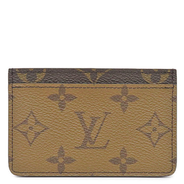 ルイヴィトン LOUIS VUITTON ポルト カルト サーンプル M69161 モノグラムリバース モノグラムキャンバス モノグラムリバースキャンバス カードケース 茶