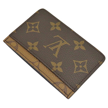 ルイヴィトン LOUIS VUITTON ポルト カルト サーンプル M69161 モノグラムリバース モノグラムキャンバス モノグラムリバースキャンバス カードケース 茶