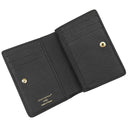 ルイヴィトン LOUIS VUITTON ポルトフォイユ クレア M29202 ノワール モノグラムアンプラント 二つ折り財布 ゴールド金具 黒 コンパクト