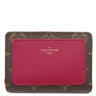 ルイヴィトン LOUIS VUITTON ポルトフォイユ ルー M82377 フューシャ モノグラムキャンバス 二つ折り財布 ゴールド金具 ミニ財布 ピンク