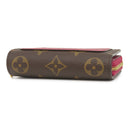 ルイヴィトン LOUIS VUITTON ポルトフォイユ ルー M82377 フューシャ モノグラムキャンバス 二つ折り財布 ゴールド金具 ミニ財布 ピンク