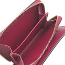 ルイヴィトン LOUIS VUITTON ポルトフォイユ ルー M82377 フューシャ モノグラムキャンバス 二つ折り財布 ゴールド金具 ミニ財布 ピンク