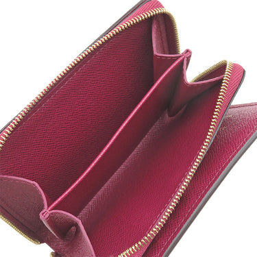 ルイヴィトン LOUIS VUITTON ポルトフォイユ ルー M82377 フューシャ モノグラムキャンバス 二つ折り財布 ゴールド金具 ミニ財布 ピンク