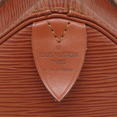ルイヴィトン LOUIS VUITTON スピーディ 25 M43013 ケニアブラウン エピレザー ハンドバッグ ゴールド金具 茶 ボストン 鍵・パドロック欠品