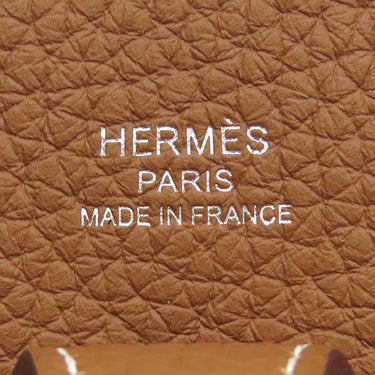 エルメス HERMES エヴリン 23 ゴールド トリヨンクレマンス ショルダーバッグ シルバー金具 茶 エブリン 2026年製
