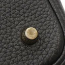 エルメス HERMES ピコタンロック MM 22 ブラック トリヨンクレマンス ハンドバッグ ゴールド金具 黒