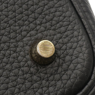 エルメス HERMES ピコタンロック MM 22 ブラック トリヨンクレマンス ハンドバッグ ゴールド金具 黒