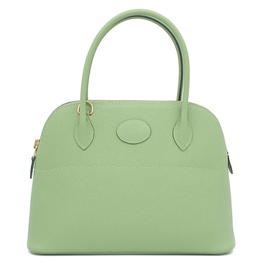 エルメス HERMES ボリード 27 ヴェールクリケット ヴォーエプソン 2WAYバッグ ゴールド金具 緑 ハンドバッグ ショルダー