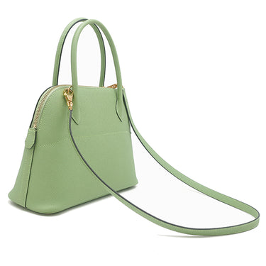 エルメス HERMES ボリード 27 ヴェールクリケット ヴォーエプソン 2WAYバッグ ゴールド金具 緑 ハンドバッグ ショルダー
