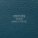 エルメス HERMES ジプシエール 28 エクラ コバルト×ブルーイズミール トリヨンクレマンス ショルダーバッグ シルバー金具 青 水色