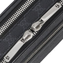 グッチ GUCCI GG ミディアム クロスボディバッグ 822072 ブラック GGスプリームキャンバス ショルダーバッグ シルバー金具 黒 紺 赤 ショルダー