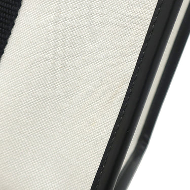 バレンシアガ BALENCIAGA ハードウェア スモール トート 671402 2HHAM 9260 ブラック×ナチュラル キャンバス レザー 2WAYバッグ ゴールド金具